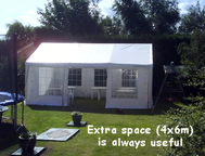 4x6m marquee
